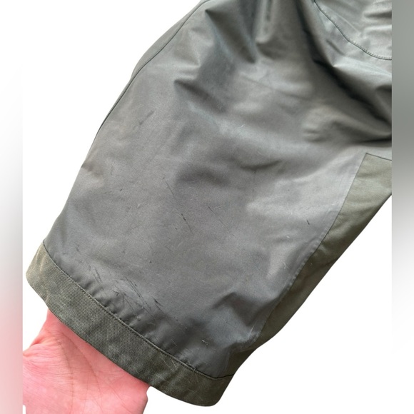 Patagonia Snowshot Pants Mens Medium Olive Distressed - Picture 8 of 16